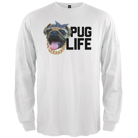 Pug Life Long Sleeve T-Shirt - Medium