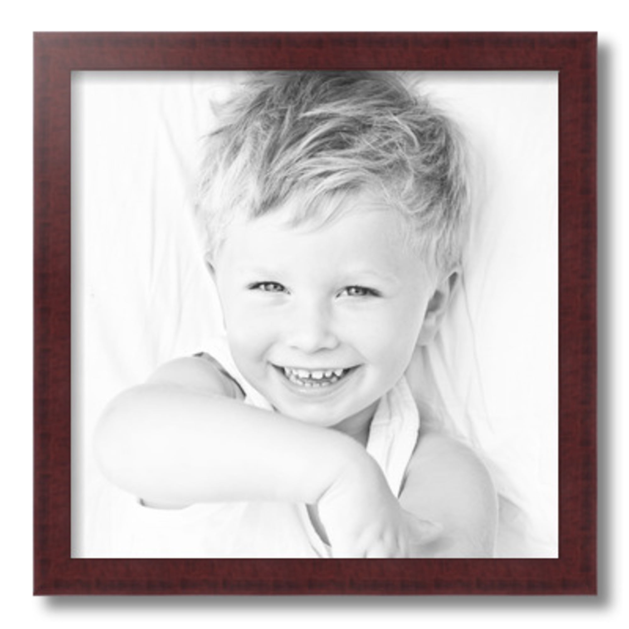 ArtToFrames 16" x 16" Cherry Picture Frame, 16x16 inch Red MDF Poster Frame (WOM-4643), 1 Pack
