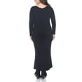 thumbnail image 2 of White Mark Women's Plus Size Ria Dress, 2 of 4
