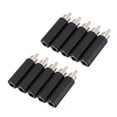 thumbnail image 1 of 10 Piezas 6.35 mm 1/4 Pulgada Mono Hembra Jack Una RCA Macho Adaptador de Audio Cable Convertidor, 1 of 5