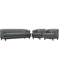thumbnail image 2 of Modway Coast Living Room Set Set of 3 in Gray, 2 of 6
