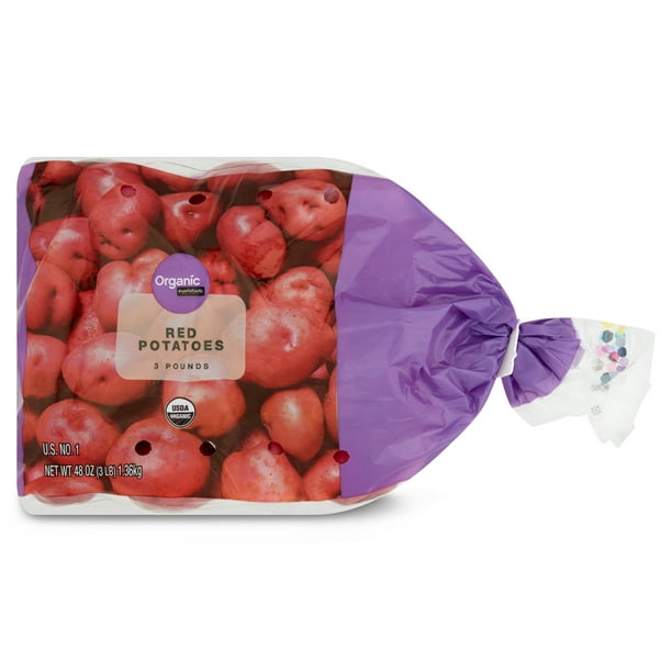 Marketside Organic Red Potatoes, 3 lb Bag