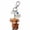 C, variant on Highland Cow Keychain Monthly Birthstone Gift Reminder of Quiet Strength for Purse Backpack Car