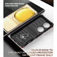 thumbnail image 3 of Case compatible Huawei P50 Pocket Shockproof Magnetic With Ring Holder Cheap and fine, 3 of 4
