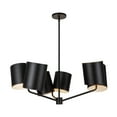 thumbnail image 4 of Kuzco Lighting Ch58830 Keiko 6 Light 30" Wide Chandelier - Gold, 4 of 7