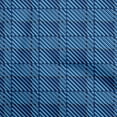 thumbnail image 1 of oneOone Viscose Jersey Medium Blue Fabric Diagonal Sewing Craft Projects Fabric Prints By Yard 60 Inch Wide, 1 of 4