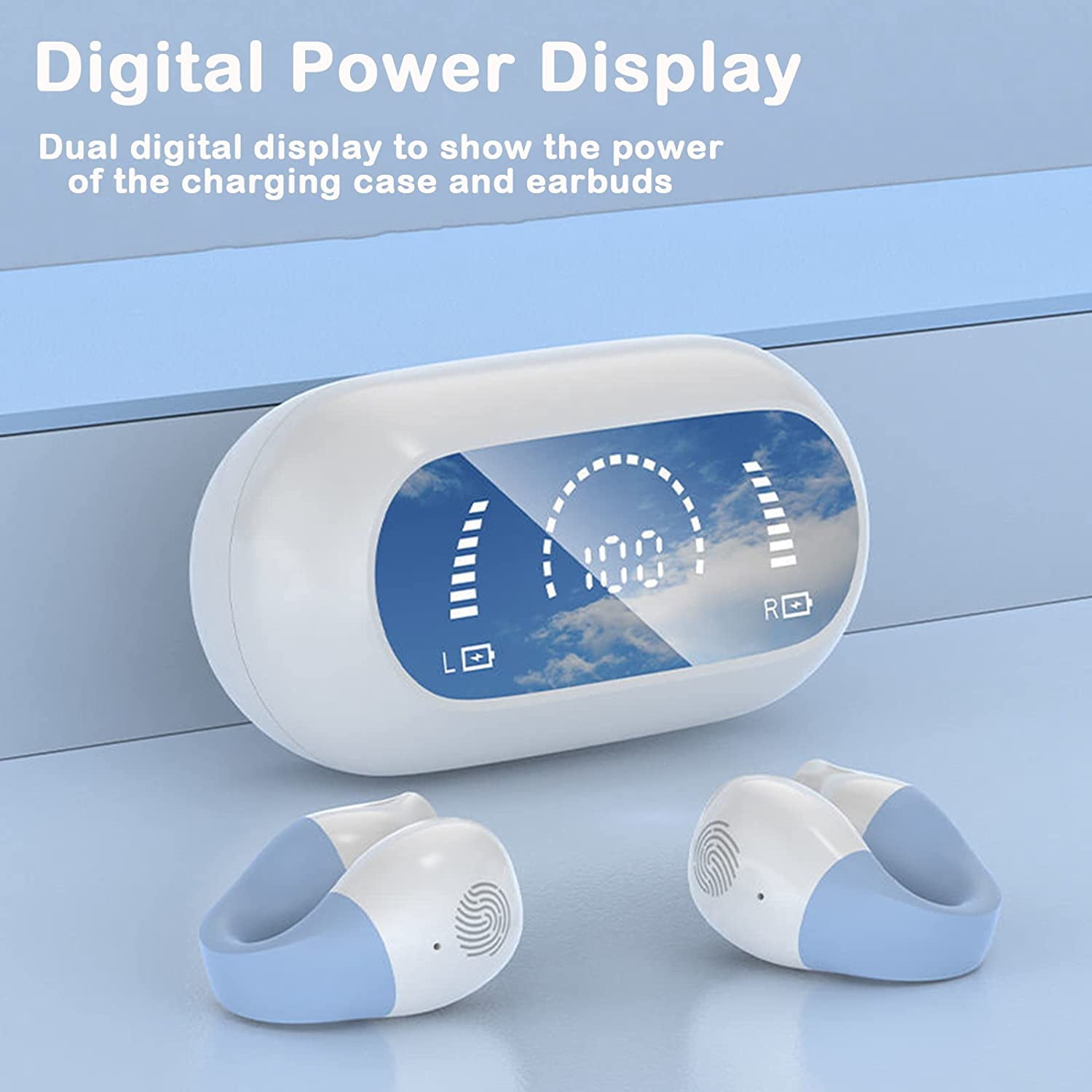 Clip On Open Ear Headphones Bone Conduction Earbuds Ear Clip Buds Wireless Bone Conduction Headphones Bluetooth Earbud Earphones Bone Conducting Earbuds