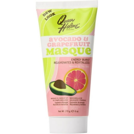 QUEEN HELENE Masque, Avocado & Grapefruit 6 oz (Pack of 3)