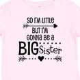 thumbnail image 4 of Inktastic So I'm Little, but I'm Gonna Be a Big Sister Girls Baby T-Shirt, 4 of 5