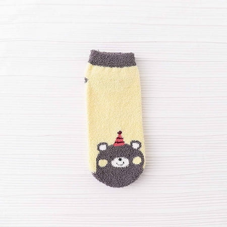

EQWLJWE Women s Winter Super Soft Warm Cozy Fuzzy Fleece-Lined Floor Short Socks Socks Holiday Clearance