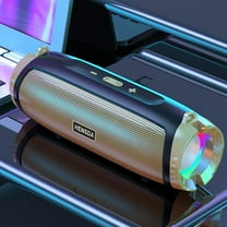 Hwkond Bluetooth Speaker Wireless Smart Bluetooth Speaker High Volume Card Speaker Outdoor RGB Flashing Car Subwoofer Speaker On Clearance
