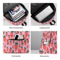 thumbnail image 7 of Goofa Cartoon Strawberry Pattern Backpack for Students – Large Capacity, Lightweight with Adjustable Shoulder Straps, Perfect for School, Travel, 7 of 7