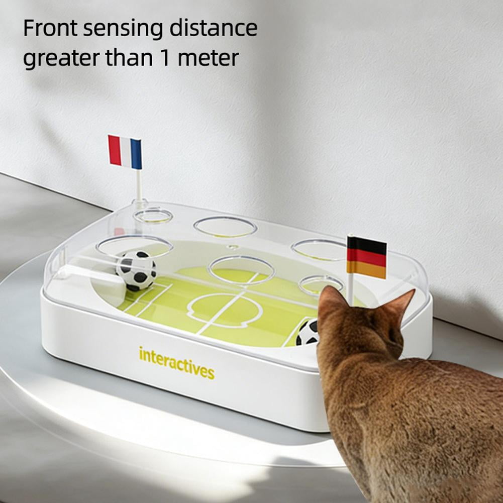 Cat Balls Toys for Indoor Electric Interactive Soccer Ball Cats Toy for Training Exercise Mental Stimulation Hunting Simulation Scratching
