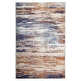 thumbnail image 3 of LELINTA Modern Abstract Vintage Cream/ Blue Area Rug, Indoor Carpet, Bohemian, Easy Cleaning, For Bedroom, Kitchen, Living Room, Non Shedding, 3 Types Color 4 Sizes to Choose, 3 of 7