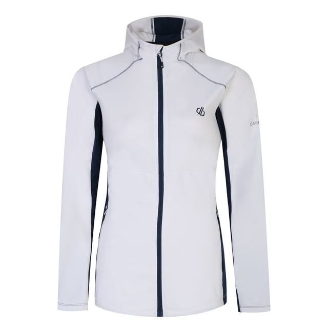 Dare 2B - Abrigo Térmico Convey II Con Capucha de Núcleo Elástico para Mujer (Blanco, Vaquero Luz de Luna)