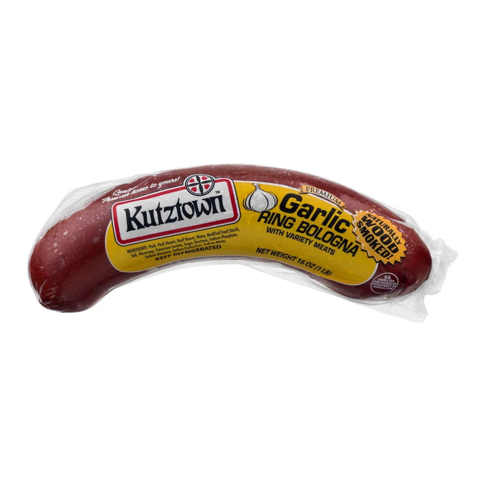 Kutztown Garlic Ring Bologna, 16 Oz.