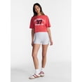 thumbnail image 2 of No Boundaries Shorty Shorts, 3'' Inseam, Women's XXS/XS-XXL/1X, 2 of 5