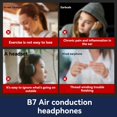 thumbnail image 2 of Auriculares Inalámbricos Bluetooth para Correr Al Aire Libre, Auriculares Deportivos con Conducción de Aire, Auriculares Inalámbricos con Gancho para la Oreja de Alta Fidelidad, 2 of 5
