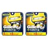 Gillette Fusion Proshield Cartridges, 8 Ct (Pack of 2) + Curad Dazzle 25 Ct. Bandages