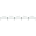 thumbnail image 1 of vidaXL Arched Garden Fence Set 77.3x26 cm Green, 1 of 4