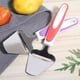 thumbnail image 5 of Espátula para queso multifunción de acero inoxidable de 2 piezas, cortador de queso, diseño revolucionario, 5 of 12