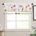 thumbnail image 3 of Rod Pocket Polyester kitchen Curtain Valances for Windows For Indoor Living Room Bedroom Kitchen Decoration 54x18 inch, 3 of 5