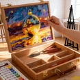 thumbnail image 4 of Back to School 24PCS Acrylic Painting Set with Table Easel, Complete Beginner Art Kit, 4 of 7