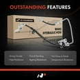 thumbnail image 6 of A-Premium Rear Driver Side Brake Hydraulic Hose Compatible with Select Chrysler and Dodge Models - Town & Country 2003-2005, Caravan 2005, Grand Caravan 2003-2006 - Replace# 4721185AD, 6 of 8
