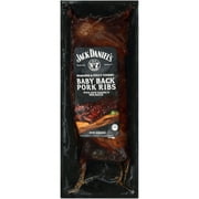 Jack Daniel's Baby Back Pork Ribs, Fully Cooked, Ready to Heat,1.5 lb (Refrigerated)
