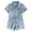 Light Blue, variant on Fsqjgq Denim Jumpsuit for Women Shorts Plus Size Vintage Jeans Zipper Jumpsuit Solid Short Sleeve Lapel Wide Leg Overalls Romper with Pockets(Light Blue,M)
