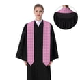 thumbnail image 4 of Xecao French Bulldog Print Graduation Shawl Stole Honor Stole Adult 72" Academic Commencements, 4 of 7