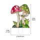 thumbnail image 2 of Maceta 3D con flores para enchufar | Diseño infantil | Minijardín de musgo con suculentas | Resina resistente al agua y al óxido | Uso en interiores y exteriores | Adorno para el hogar y la oficina, 2 of 5
