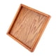 thumbnail image 3 of Plato de té, bandeja cuadrada de madera maciza para té, bandeja de té de madera, bandeja de madera para servir, mejore su experiencia Jadeshay A, 3 of 8