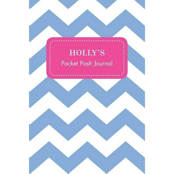 Holly's Pocket Posh Journal, Chevron, (Paperback)