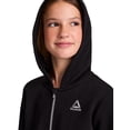 thumbnail image 4 of Reebok Girl’s Game Day Fleece Full Zip Hoodie, Sizes 4-18, 4 of 8