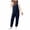 Blue, variant on Loopsun Womens Fleece Pajama Jumpsuits, Women's Soft Fleece Long Sleeve Zipper Hooded Loungewear Home Wear Pajama Jumpsuits Green, M
