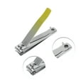 thumbnail image 3 of Unique Bargains 1 Pc Large Gradient Nail Clippers Toenail Clippers Yellow, 3 of 7