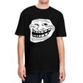 thumbnail image 5 of Rage Comic Trollfac camiseta divertida de Anime Hip Hop, camisetas de manga corta, Tops impresionantes, algodón puro, cuello redondo, ropa de verano 6XL, 5 of 5