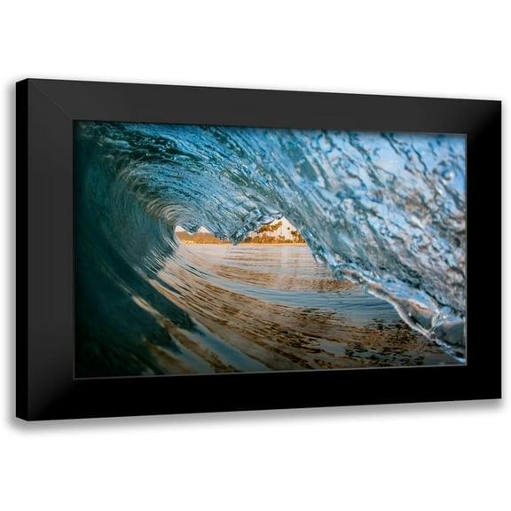 Baran, John 14x11 Black Modern Framed Museum Art Print Titled - Wave 13