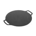 thumbnail image 1 of 35cm Cast Iron Frying Pan Induction Cooker Open Flame Cooking Pot, 1 of 5