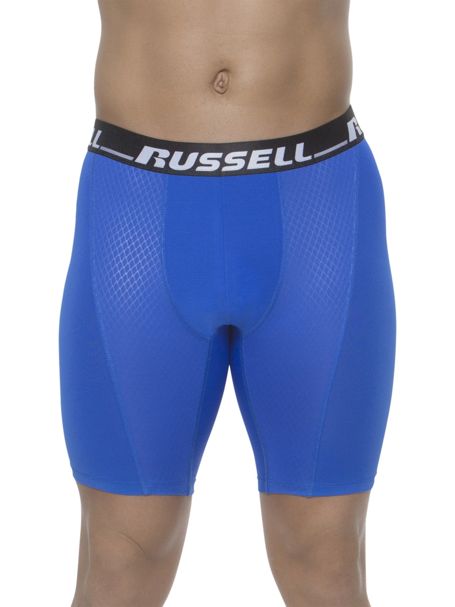 Russell Men's Sport Performance Long Leg Boxer Brief, 1 Pack