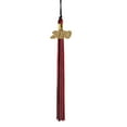 thumbnail image 3 of Class Act Graduation Graduation Tassel - 2020 - Gold Charm - 2 Color, Black / Orange, 3 of 8