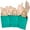 Teal, variant on PMU Fuchsia Foil Cube Gift Bags Pkg/3