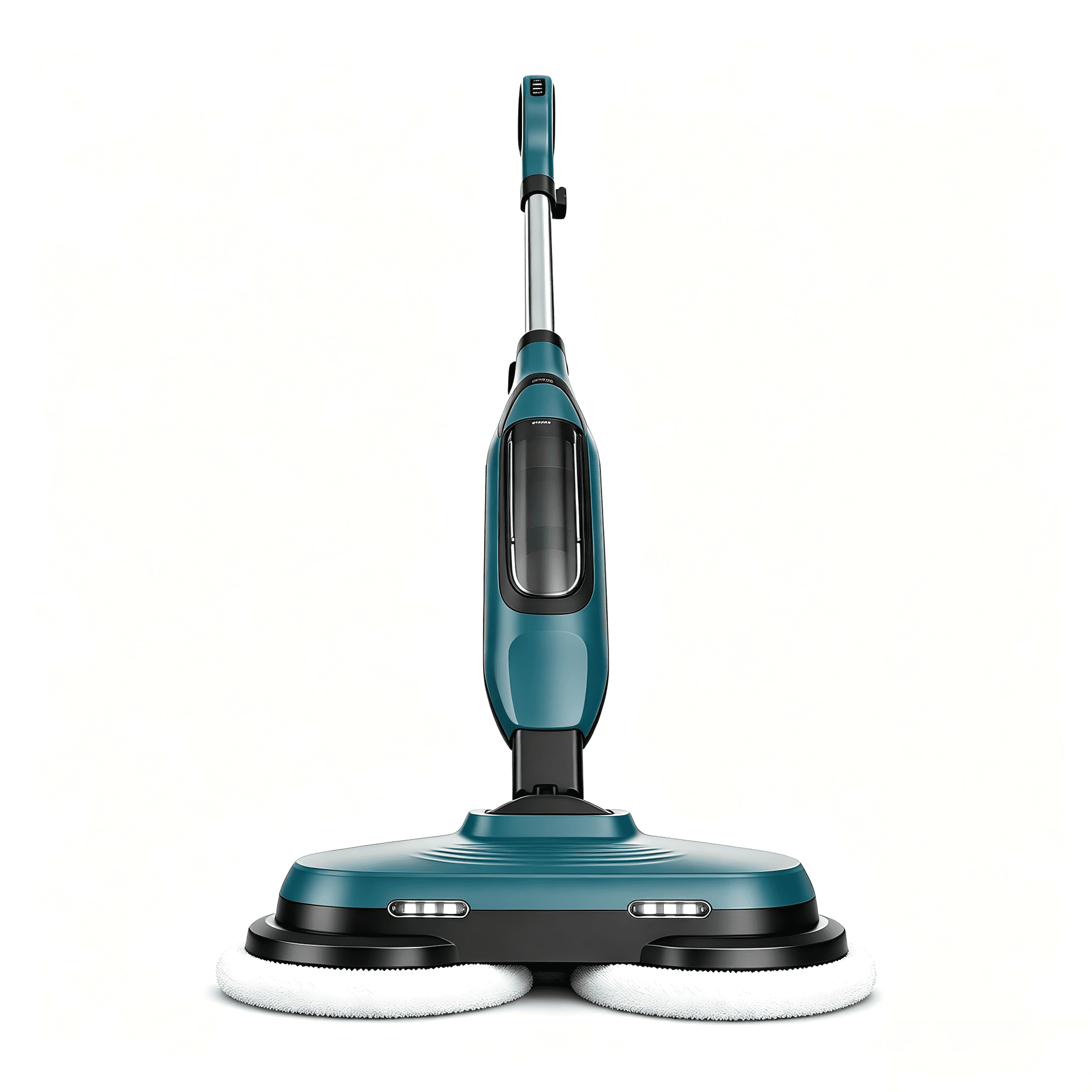 Atilioo Steam Mop, All-in-One Scrubbing Steam Cleaner with 4 Modes & Rotating Pads, LED Head Lights, Swivel Steering, Ideal for Hardwood Tile Laminate, Green