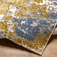 thumbnail image 4 of Mark&Day Area Rugs, 9x13 Knott Modern Navy Area Rug, Blue Ivory Yellow Carpet for Living Room, Bedroom or Kitchen (9'2" x 12'9"), 4 of 6