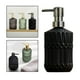 thumbnail image 3 of Dispensador de jabón de espuma bomba botellas vacías jabón de manos contenedores líquidos 400ml relleno de jabón de espuma para cocina o atención - Negro Salvador botella dispensadora, 3 of 10