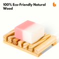 thumbnail image 2 of Jabonera Urbanstrive, de madera natural, con soporte para jabón, 2 of 7