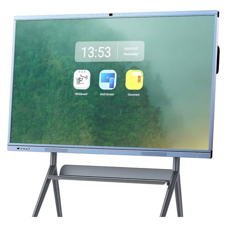 OmninexHub Smart Board, 65 Inch All-in-One Touch Screen Interactive Whiteboard, Dual Syste Cloud Sharing Connects Remote Teams Smart Board , Ideal for Education, Office & Presentations