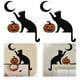 thumbnail image 4 of Del Marco La Puerta Halloween Gato Decorativa para Pared Al Aire Libre, 4 of 9