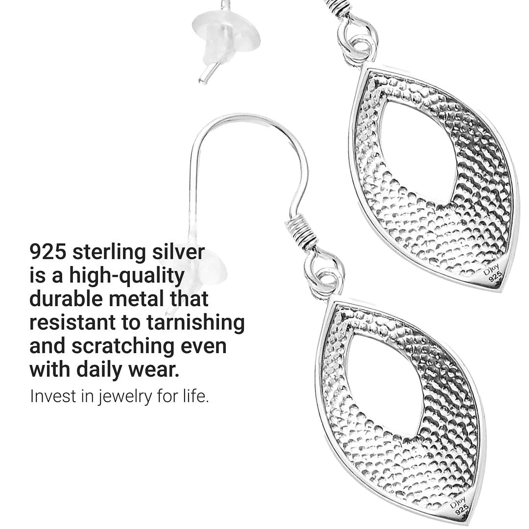 Shop LC 925 Sterling Silver Dangle Earrings - Celtic Dangling Earrings for Women - Filigree Drop Costume Jewelry for Women Birthday Gifts